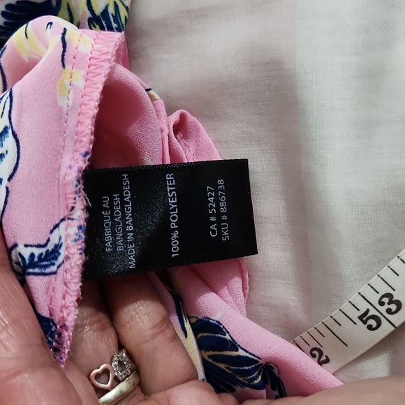 Lily Morgan Pink Floral Top - Picture 8 of 8